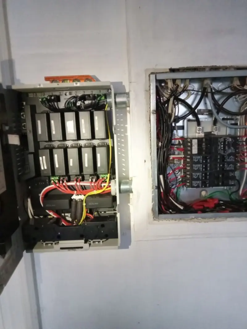Electrical panel upgrade completed for Carbon Monoxide Detector Installation in Stratford